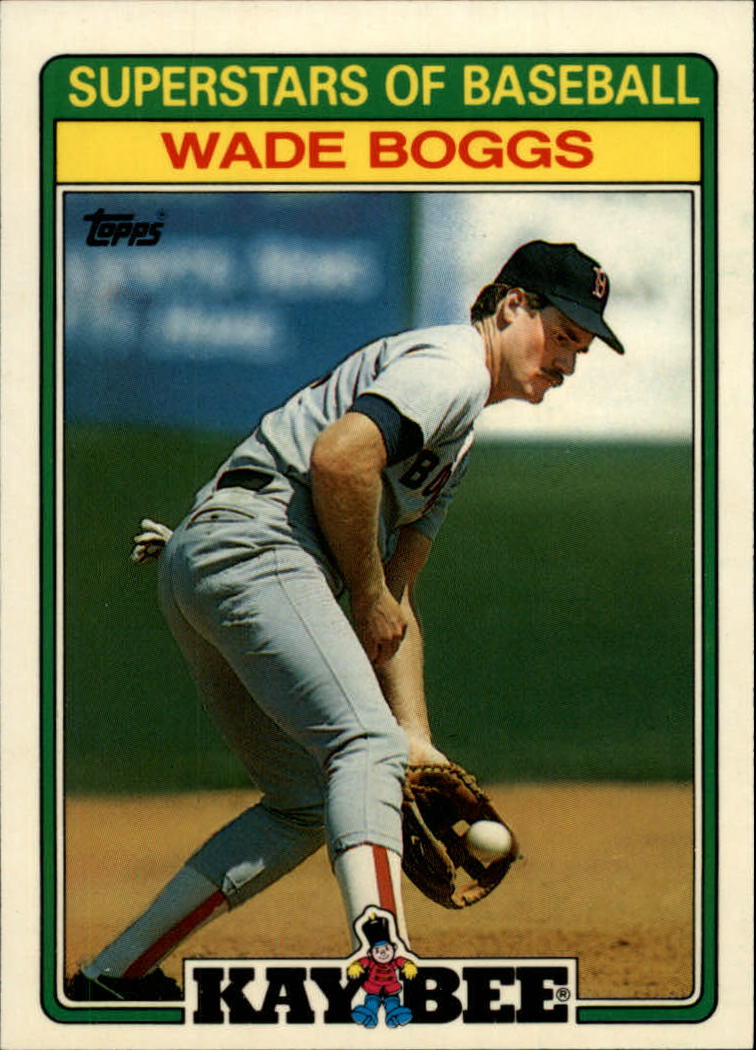 1988 Kay-Bee Baseball Cards    002      Wade Boggs